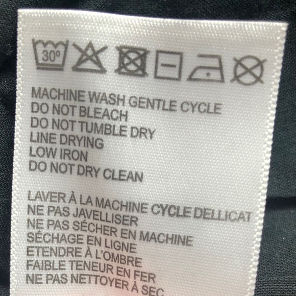 🔴SOLD🔴Anthropologie Farm Rio Black Dress L - Picture 12 of 13